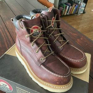 Men’s Red Wing Shoes Irish Setter Size 7 SafetyToe